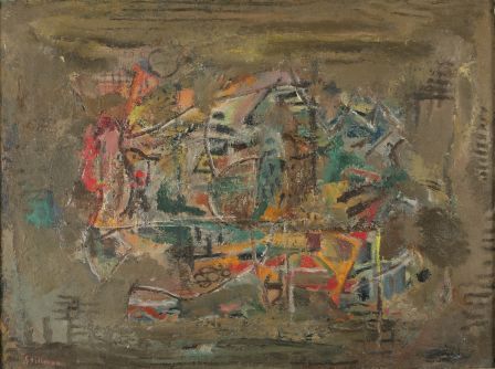 LEGEND, oil on canvas Ein Harod museum ISRAEL