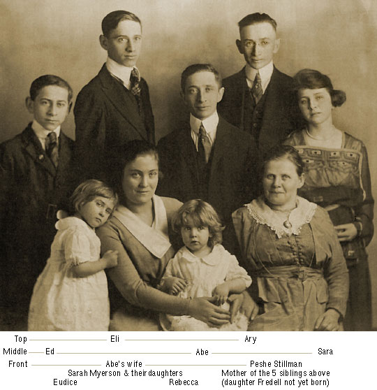 Ary Stillman and his family